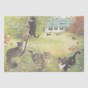PAPEL DE SEDA CAT LOVERS TISSUE PAPER