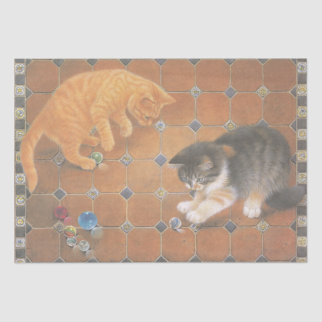 PAPEL DE SEDA CAT LOVERS TISSUE PAPER (Anverso)