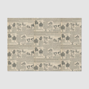 Papel De Seda Catálogo antiguo de moda