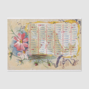 Papel De Seda Catálogo de semillas F. Barteldes & Co 1896