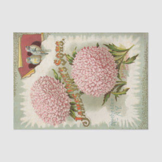 Papel De Seda Catálogo de semillas vintage James Vick's e hijos