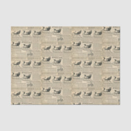 Papel De Seda Catálogos antiguos de trineos de Navidad