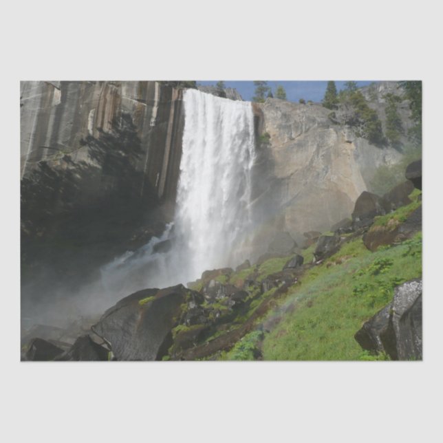 Papel De Seda Cataratas I en el Parque Nacional Yosemite (Anverso)