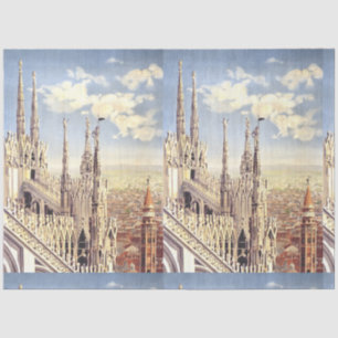 Papel De Seda Catedral de la Natividad de Santa María de Milán