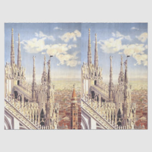 Papel De Seda Catedral de la Natividad de Santa María de Milán D