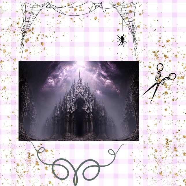 Papel De Seda Catedral gótica descompuesta Cavern Dracula (Subido por el creador)