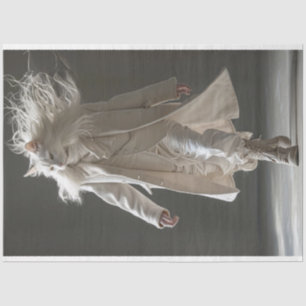 Papel De Seda Catwalk Fashion Show Runway Decouapge