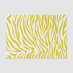 Papel De Seda Cebra de la adormidera dorada