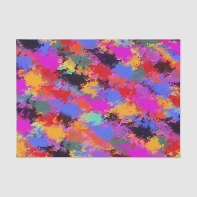 Papel De Seda Cebra pintada (Anverso)