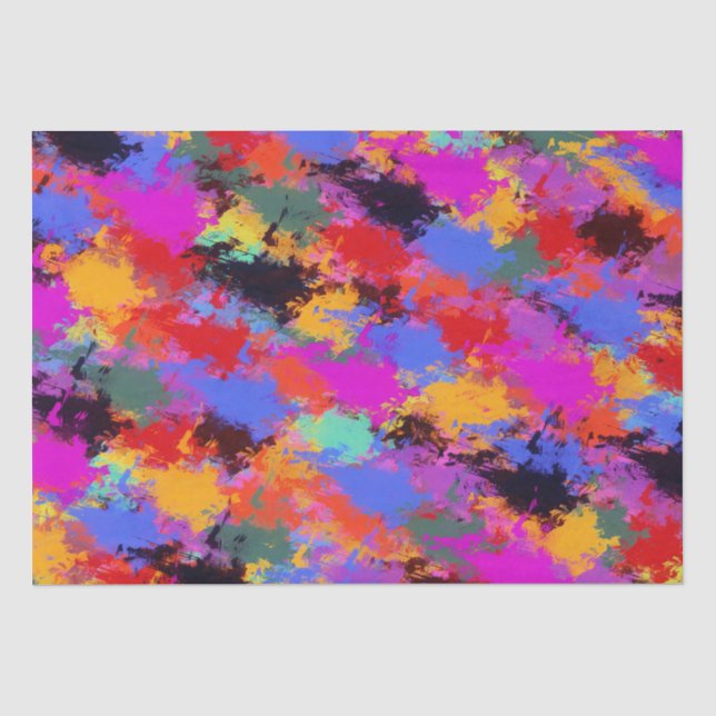 Papel De Seda Cebra pintada (Anverso)