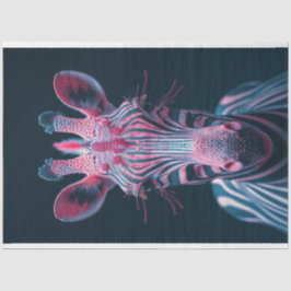 Papel De Seda Cebra rosa brillante de otra descomposición mundia