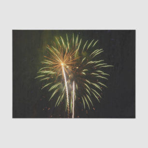 Papel De Seda Celebración de Fiestas con Fuegos Artificiales Ver