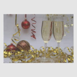 Papel De Seda Celebración del Año Nuevo de los navidades