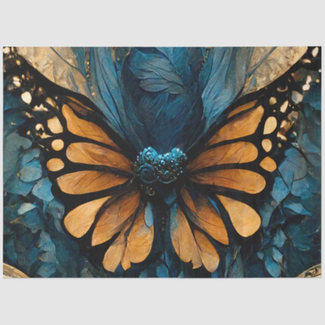 Papel De Seda Celebración del monarca (Anverso)