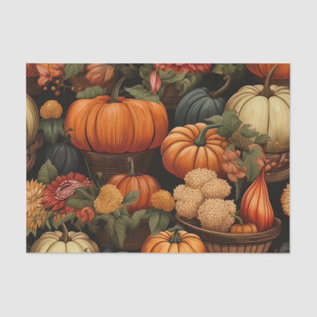 Papel De Seda Celebración del otoño (Anverso)