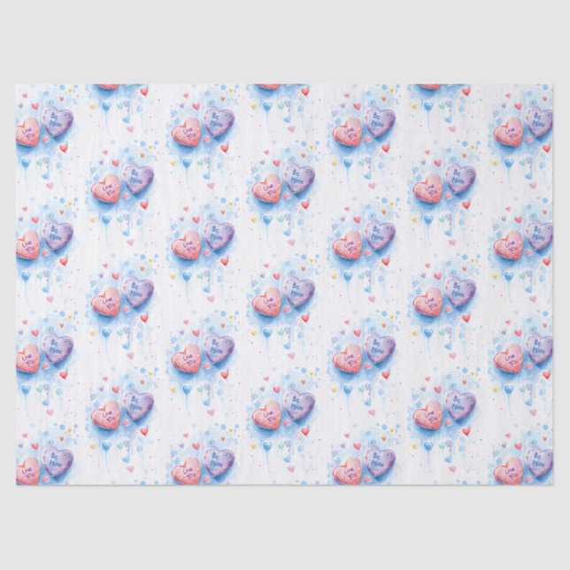 Papel De Seda Celebraciones de amor a mediana escala (Anverso)
