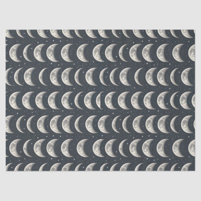 Papel De Seda Celestial Moon Phase (2) (Anverso)
