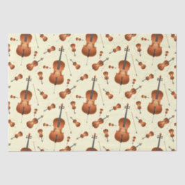 Papel De Seda Cello Músico Teacher orquesta de cuerdas