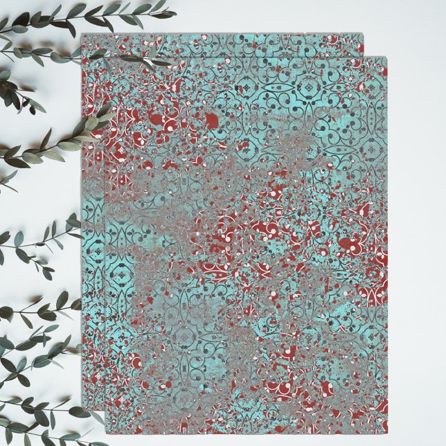 Papel De Seda Cemento De Patina De Cobre Rusto (Subido por el creador)