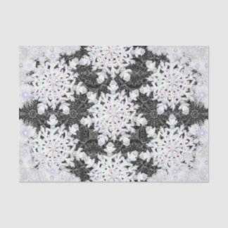 Papel De Seda Ceramic lace black & snowflake