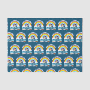 Papel De Seda Cerdo de Guinea - Guinea Esté bien, aliento