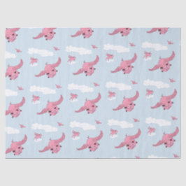 Papel De Seda Cerdos voladores