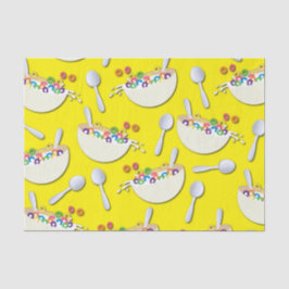 Papel De Seda Cereal Bowl Niños Sleepover Fiesta de Cumpleaños C