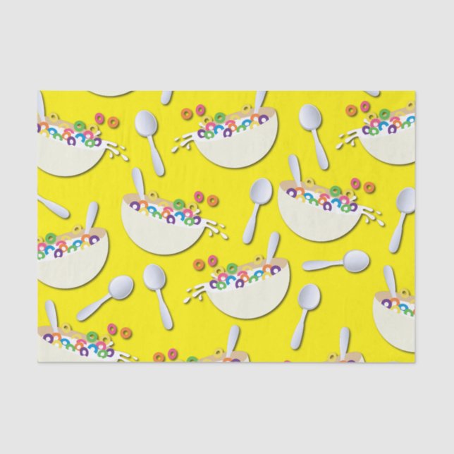 Papel De Seda Cereal Bowl Niños Sleepover Fiesta de Cumpleaños C (Anverso)