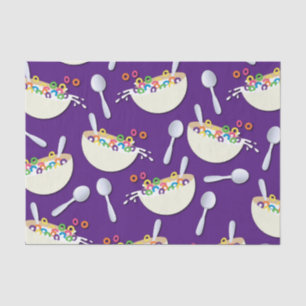 Papel De Seda Cereal Bowl Niños Sleepover Fiesta de Cumpleaños C