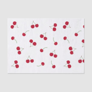 Papel De Seda Cereza Cerezas
