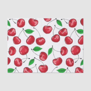 Papel De Seda Cerezas
