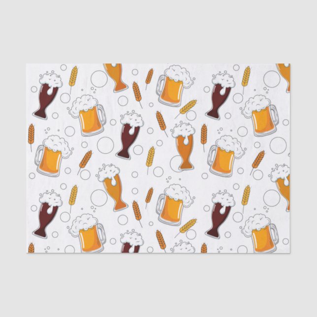 Papel De Seda Cerveza de barril (Anverso)