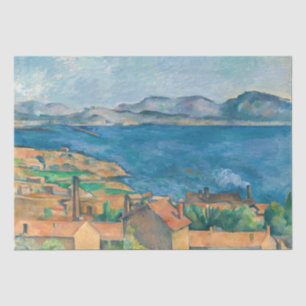 Papel De Seda Cezanne - Bahía de Marsella, vista desde L'Estaque