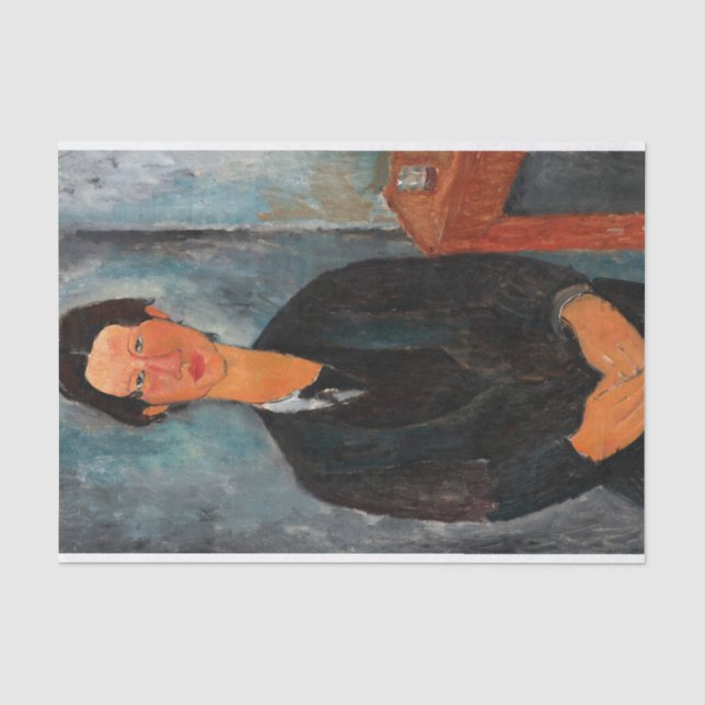 Papel De Seda Chaim Soutine por Amedeo Modigliani (Anverso)
