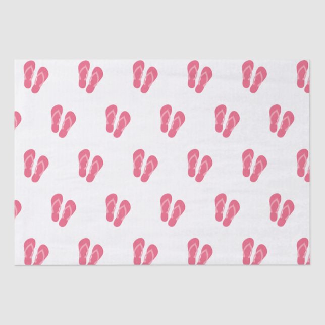 Papel De Seda Chancla Tissue Paper (Anverso)