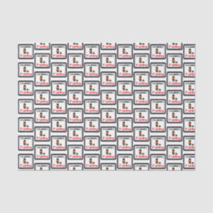 Papel De Seda Channel Funky Pixel Art