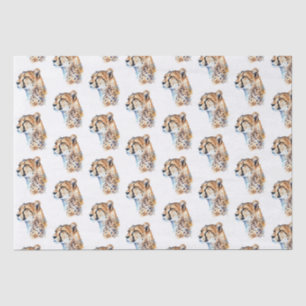 Papel De Seda Cheetah