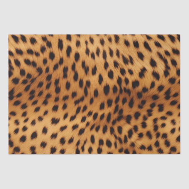 Papel De Seda Cheetah Animal Fur (Anverso)
