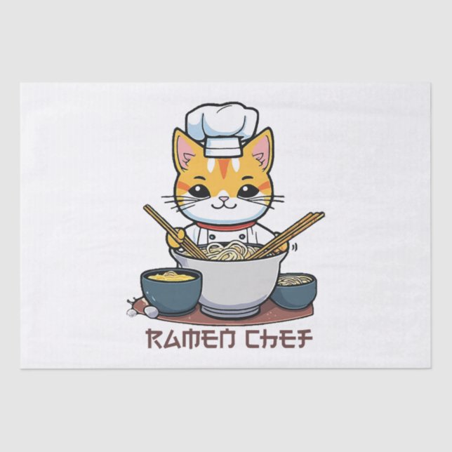 Papel De Seda Chef de Ramen (Anverso)