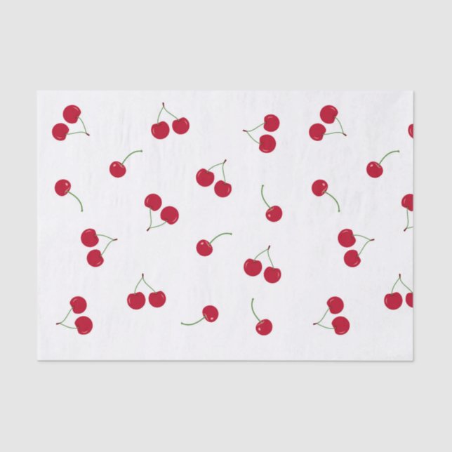 Papel De Seda Cherry Cherries (Anverso)