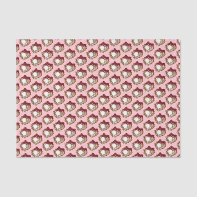 Papel De Seda Cherry Crumble Cobbler postre Helado Crema de comi (Anverso)
