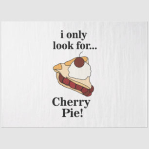 Papel De Seda Cherry Pie Sweet Funny