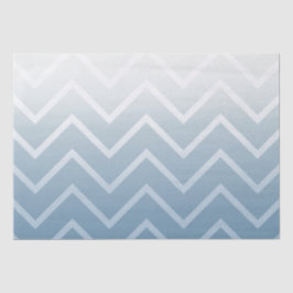 Papel De Seda Chevron blanco cielo azul