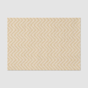 Papel De Seda Chevron de oro