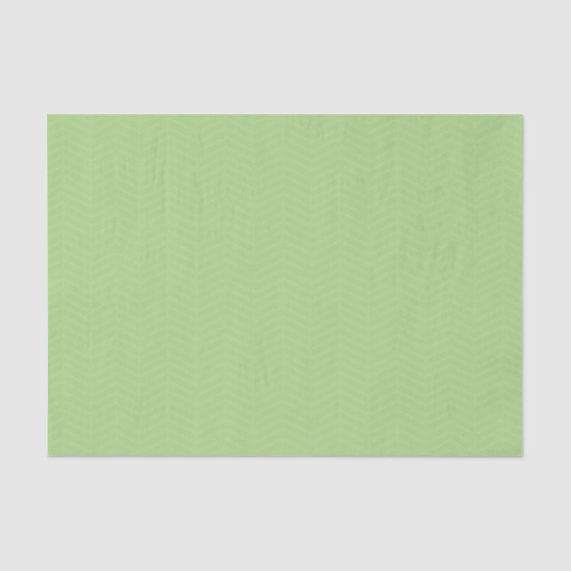 Papel De Seda Chevron verde (Anverso)