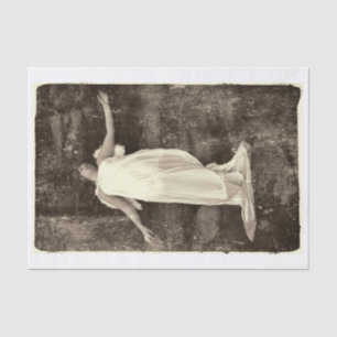 Papel De Seda Chica ángel vintage antigua textura grunge sepia
