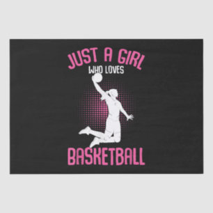 Papel De Seda Chica Baloncesto Mujeres