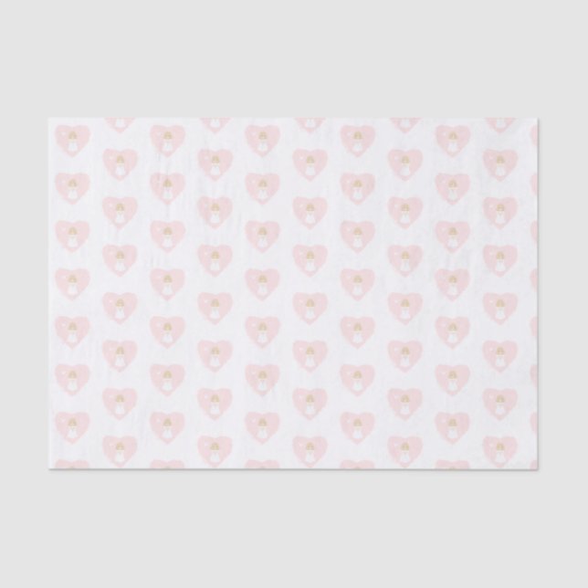 Papel De Seda Chica Communion Dove Blonde (Anverso)