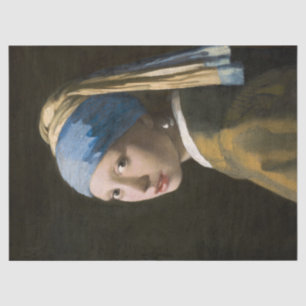 Papel De Seda Chica con Pearl Earring de Johannes Vermeer