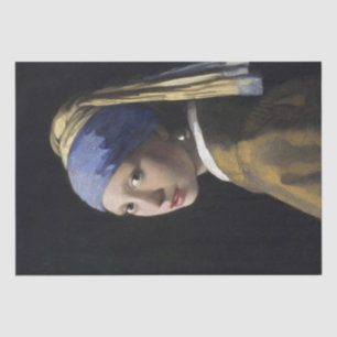 Papel De Seda Chica con un pendiente de la perla de Juan Vermeer